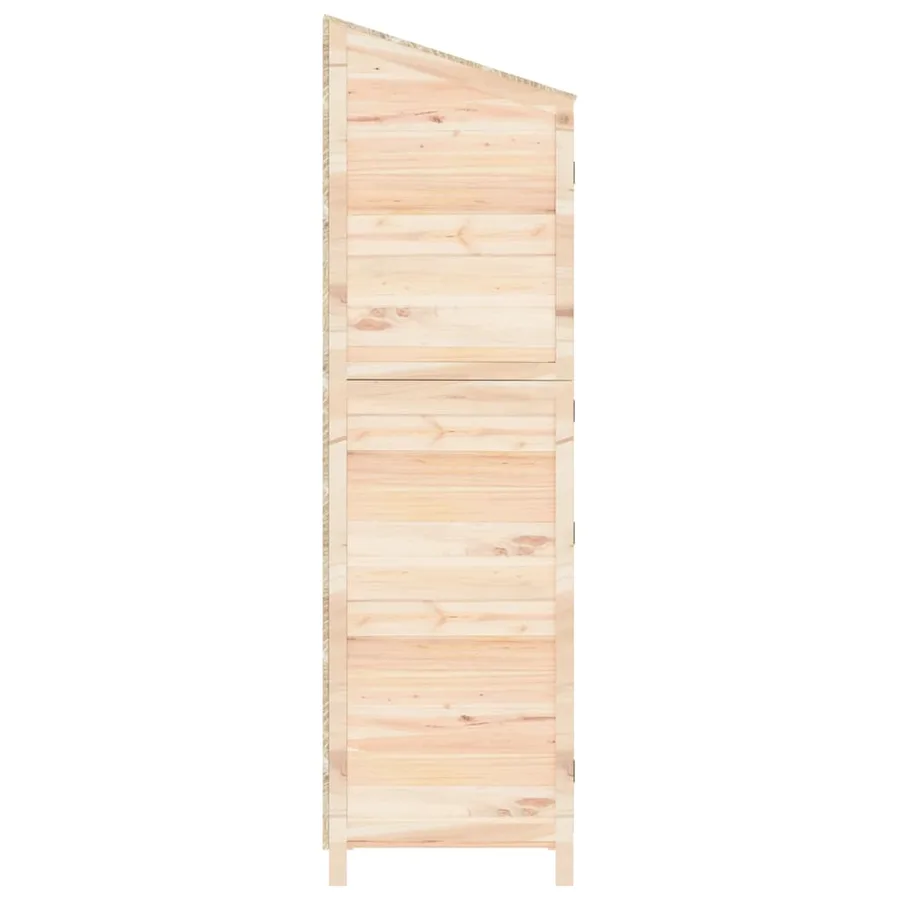 Remise de jardin 55x52x174,5 cm Bois de sapin solide - 5