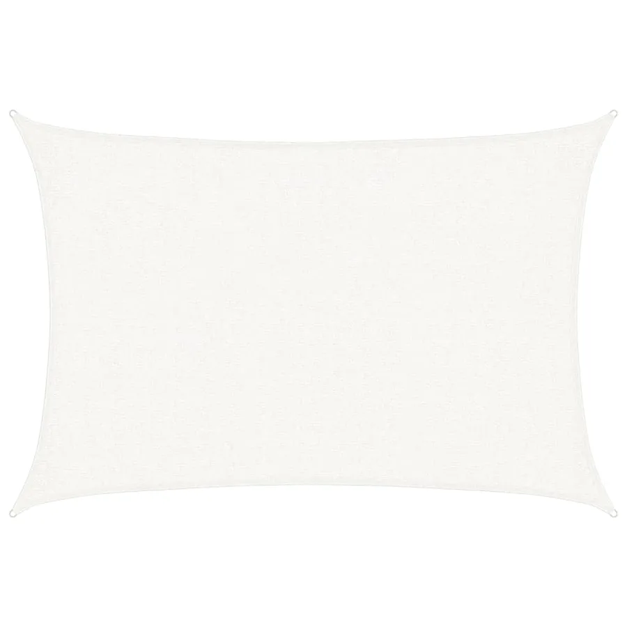 Voile d'ombrage 160 g/m² Blanc 2x3 m PEHD - 2