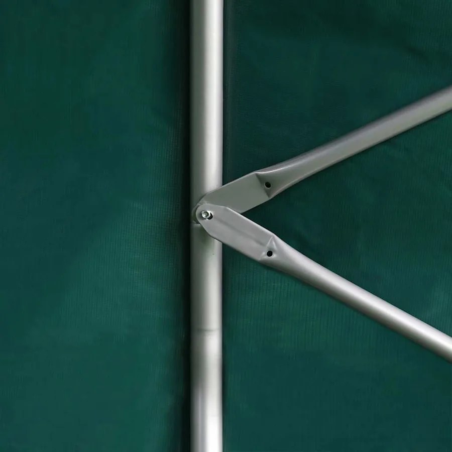 Tente pour bétail PVC 3,7x3,7 m Vert - 5