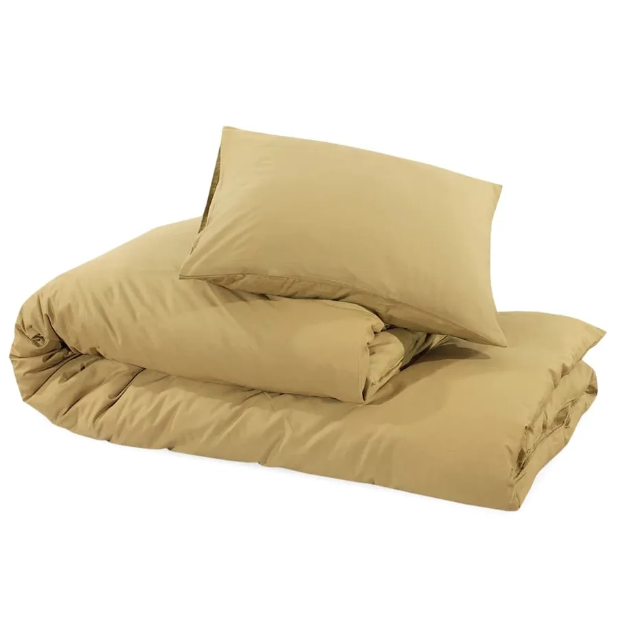 Ensemble de housse de couette Taupe 135x200 cm Microfibre - 6