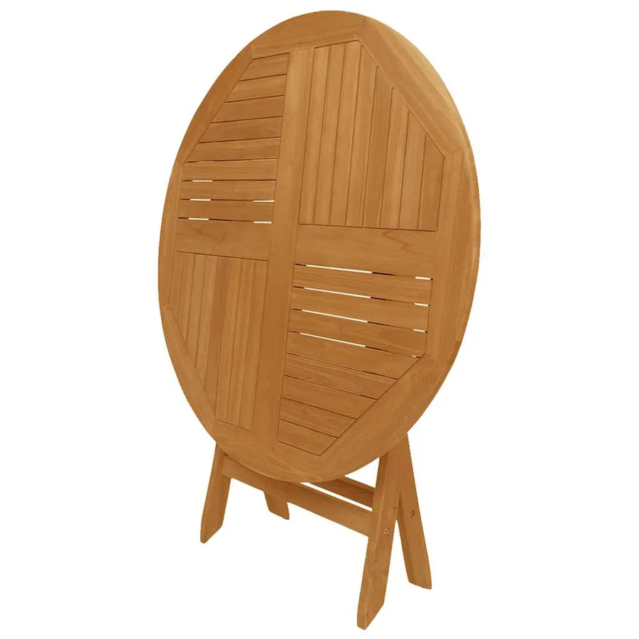 Ensemble à manger de jardin 5 pcs Bois de teck massif - 4