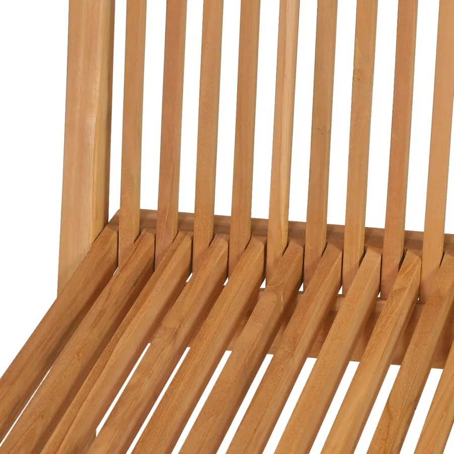 Ensemble à manger de jardin 5 pcs Bois de teck massif - 7