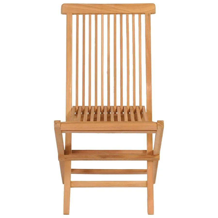 Ensemble à manger de jardin 5 pcs Bois de teck massif - 10