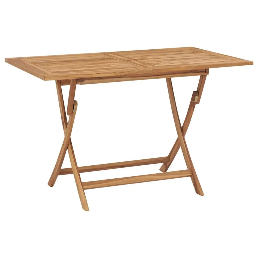 Ensemble à manger de jardin 5 pcs Bois de teck massif - 3