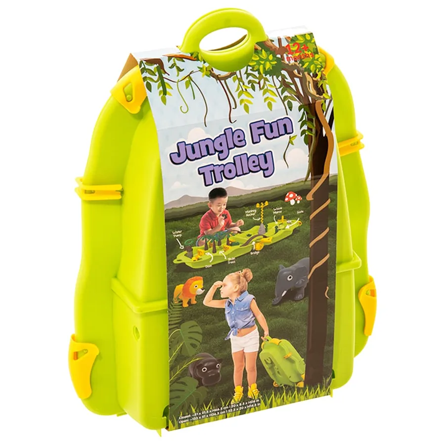 Chariot de loisirs aquatique Jungle 51x21,5x66,5 cm PP - 8