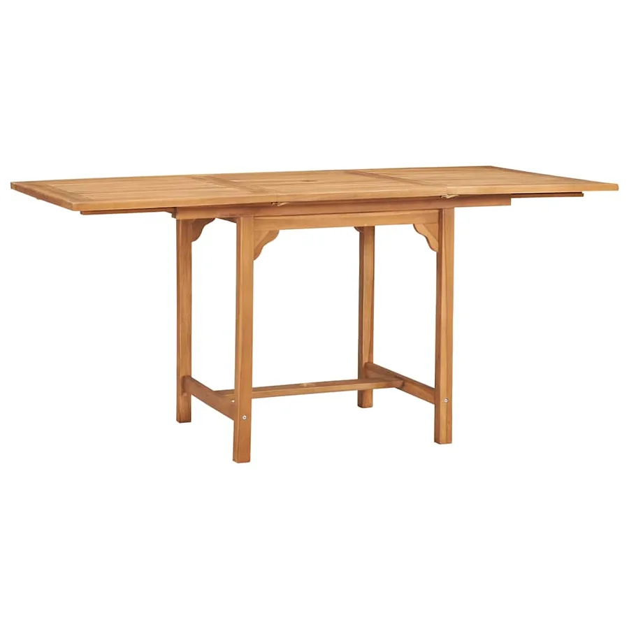 Ensemble à manger de jardin 5 pcs Bois de teck massif - 5