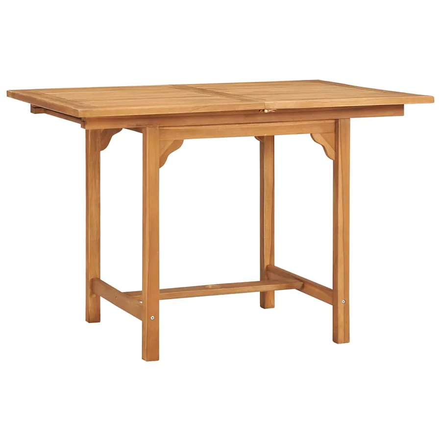 Ensemble à manger de jardin 5 pcs Bois de teck massif - 6