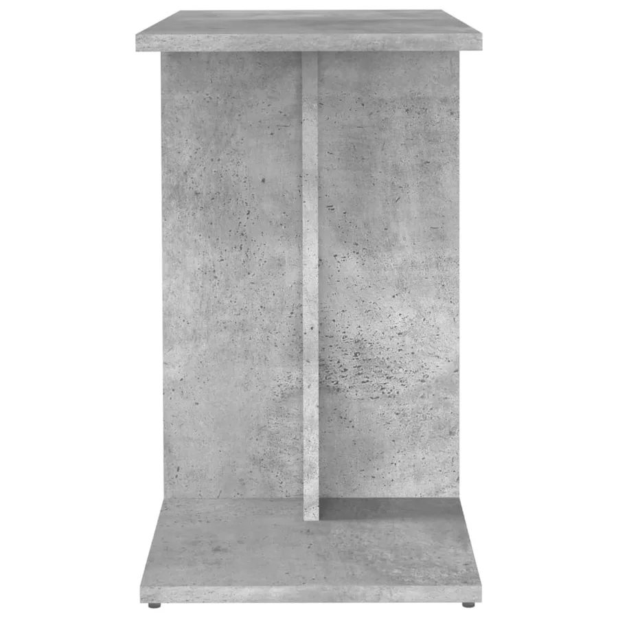 Table d'appoint Gris béton 50x30x50 cm Bois d’ingénierie - 6