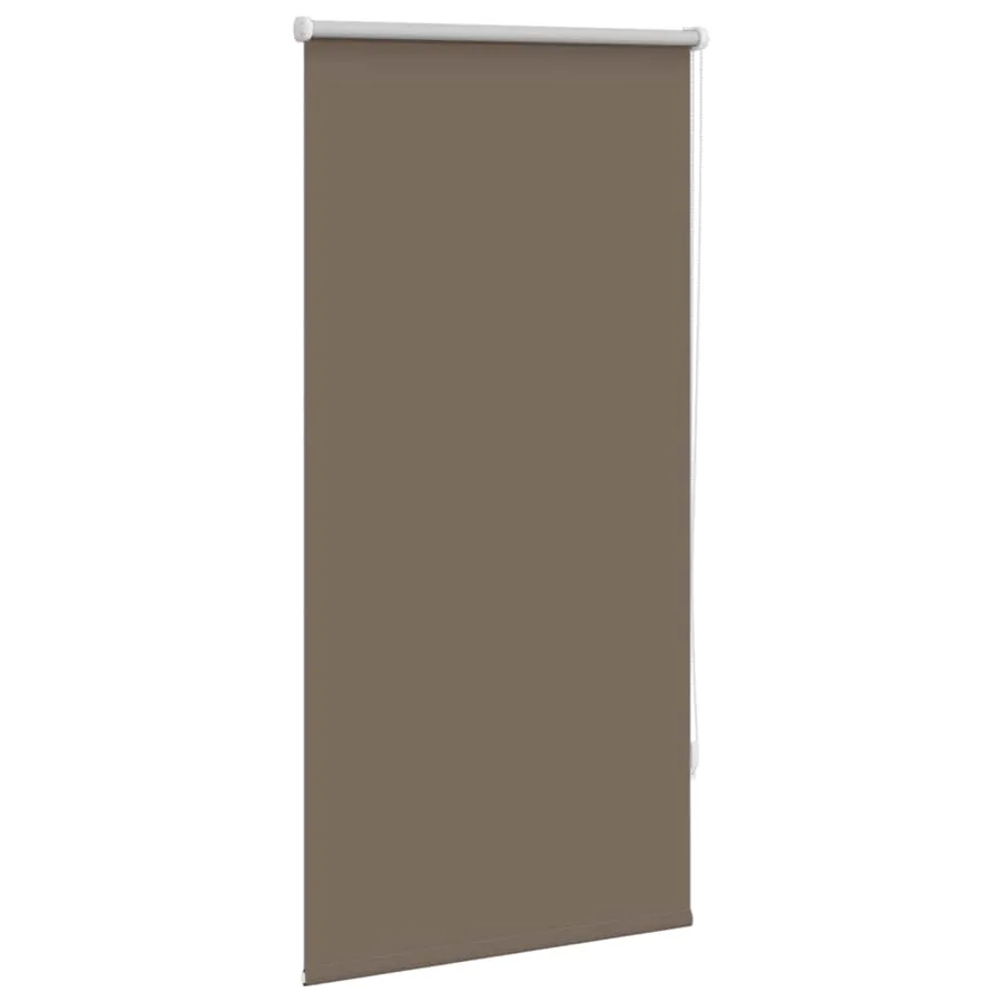Store enrouleur occultant 64,4 x 120 cm, largeur du tissu 60 cm, couleur café - 3
