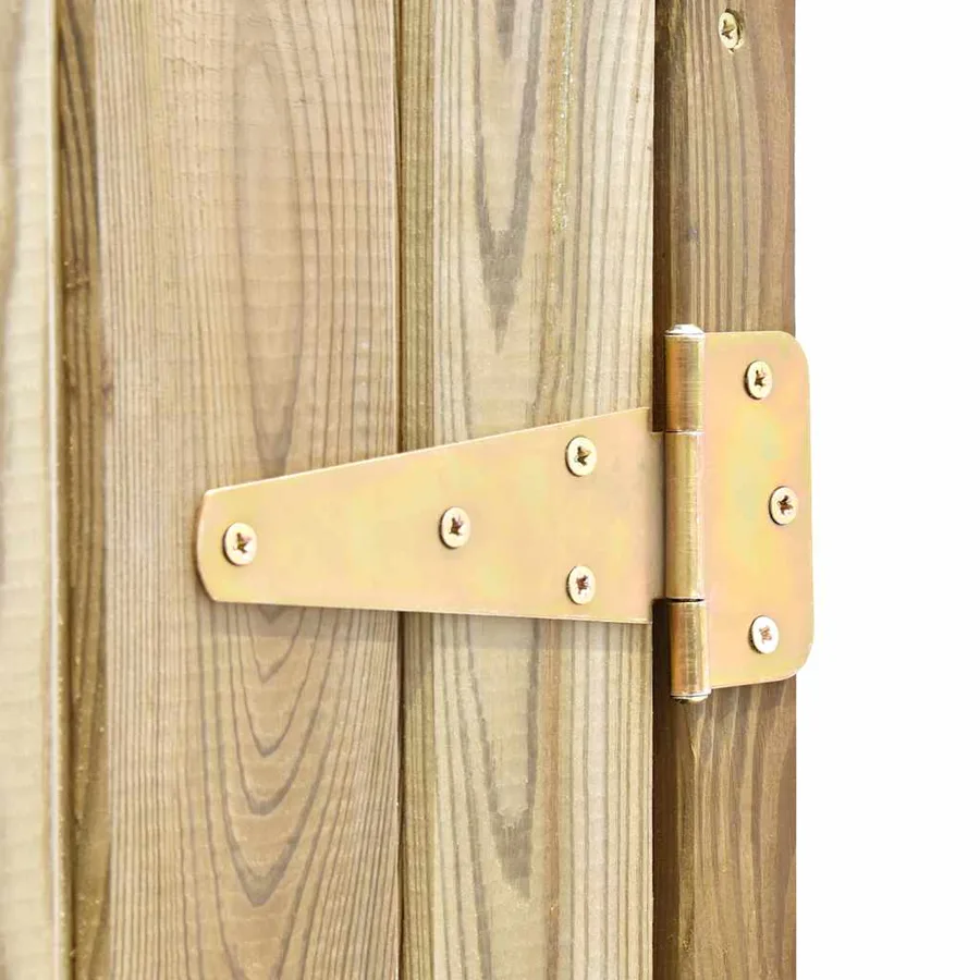 Abri à vélo de jardin 232x110x170 cm Bois de pin imprégné - 8