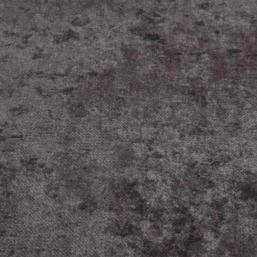 Tapis lavable φ120 cm gris - 5