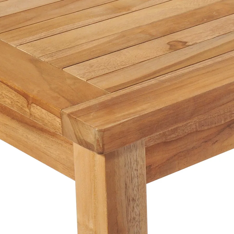 Ensemble à manger de jardin 7 pcs Bois de teck solide - 8