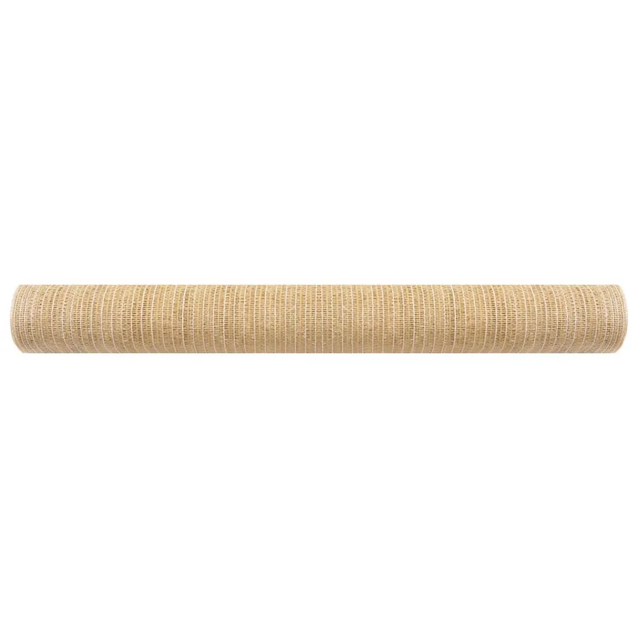 Filet brise-vue Beige 2x50 m PEHD 75 g/m² - 3