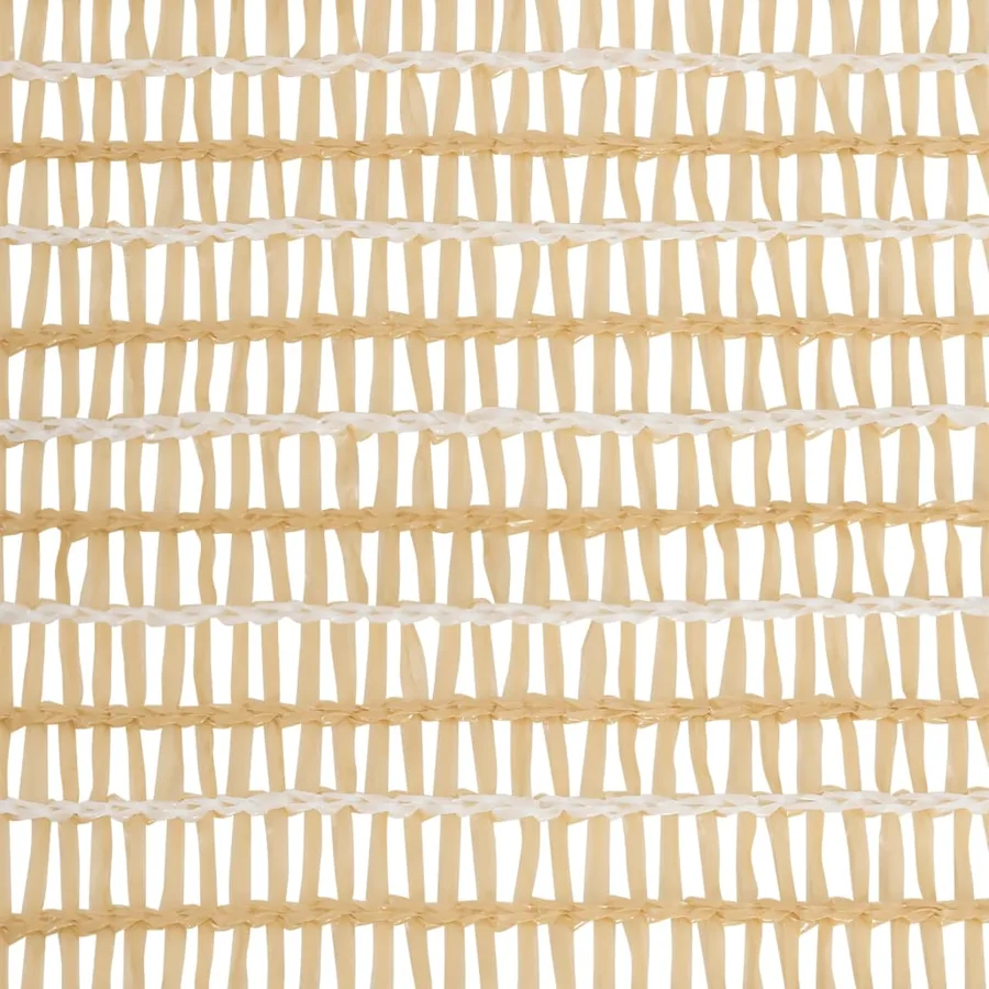 Filet brise-vue Beige 2x50 m PEHD 75 g/m² - 4