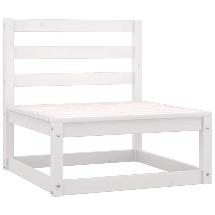 Salon de jardin 5 pcs avec coussins Bois de pin massif - 5