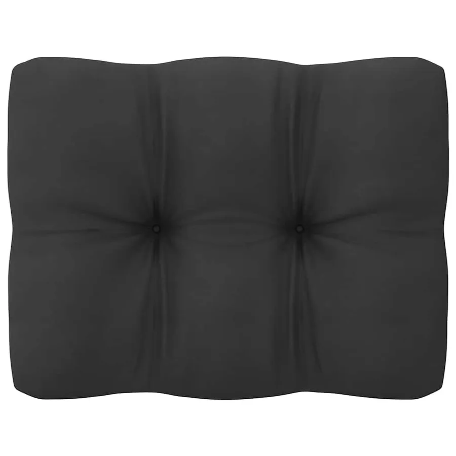Canapés centraux de jardin coussins anthracite 2 pcs - 9