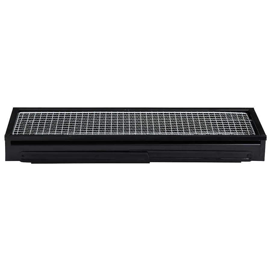 Barbecue portable de camping inoxydable 60x22,5x33 cm - 4