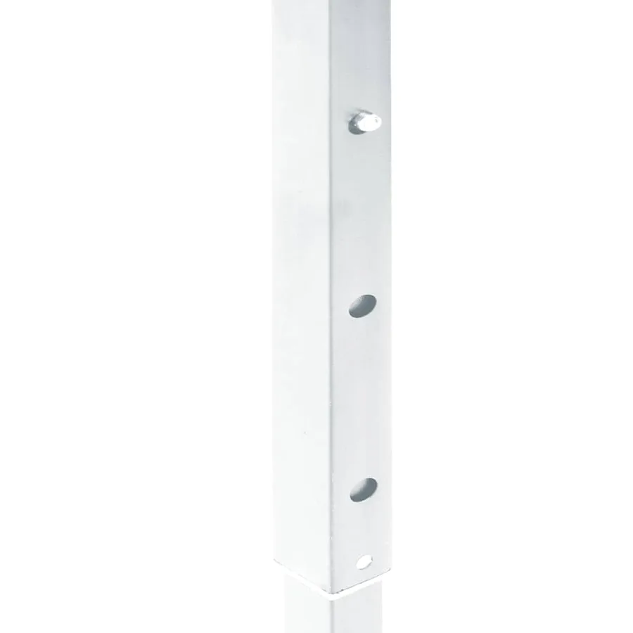Tente de réception pliable avec parois Blanc 3x6 m - 7