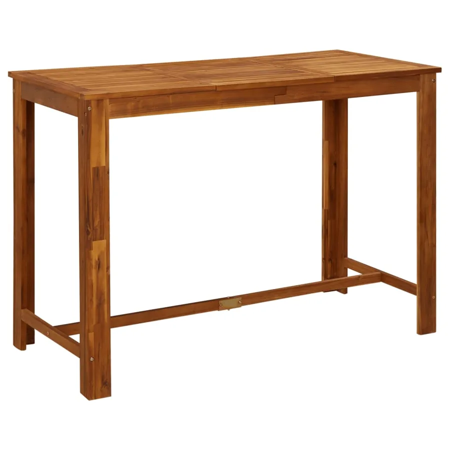 Ensemble de bar de jardin 9 pcs Bois d'acacia solide - 3