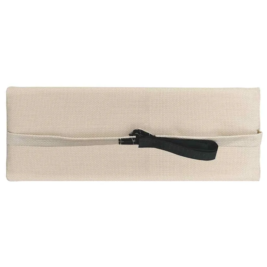 Appui-tête de chaise longue Crème 40x7,5x15 cm Textilène - 3