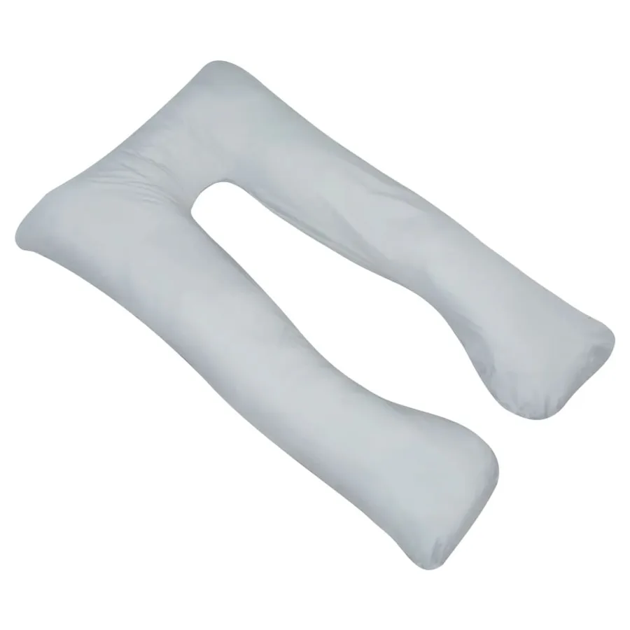 Coussin de grossesse 90 x 145 cm Gris - 2