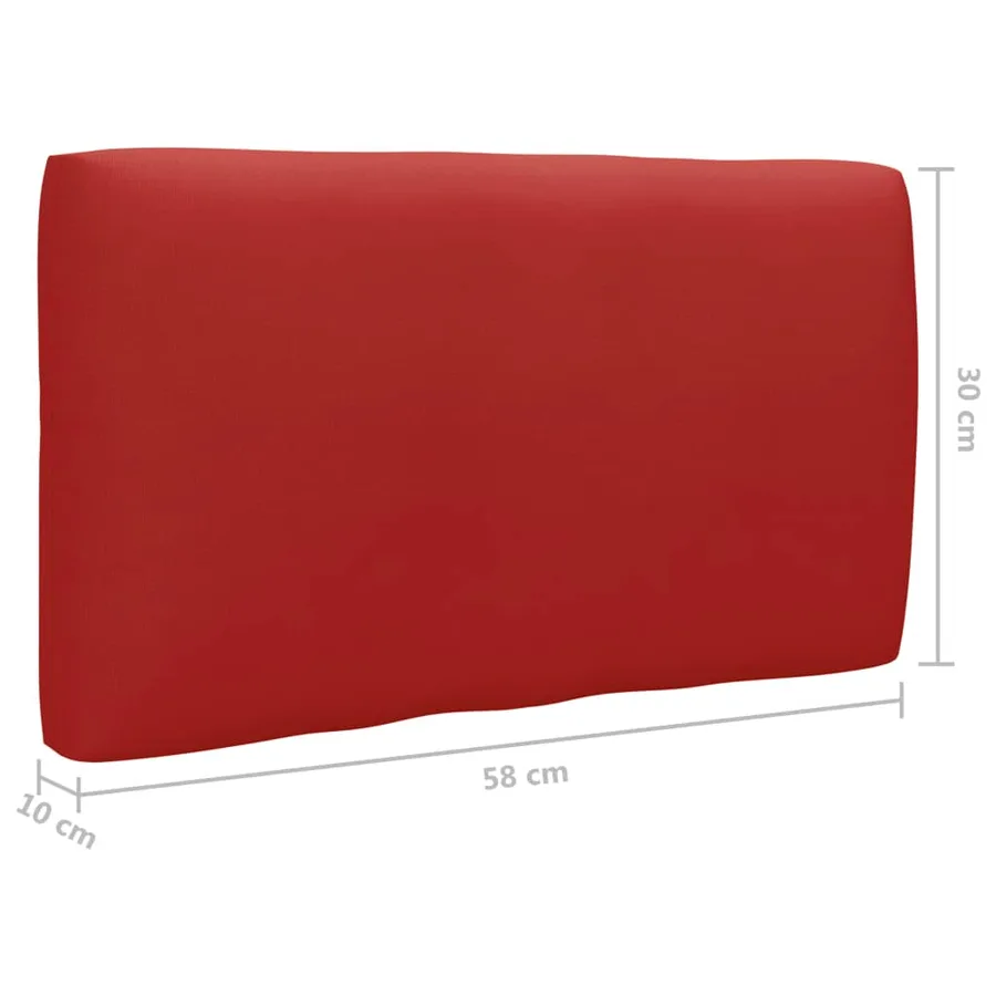 Canapé d'angle palette de jardin Gris Bois de pin imprégné - 10