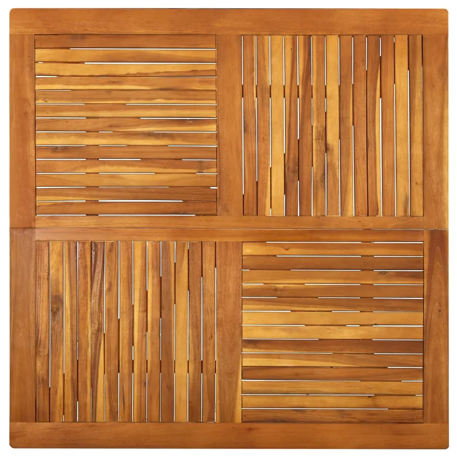 Ensemble à manger de jardin 5 pcs Beige - 4