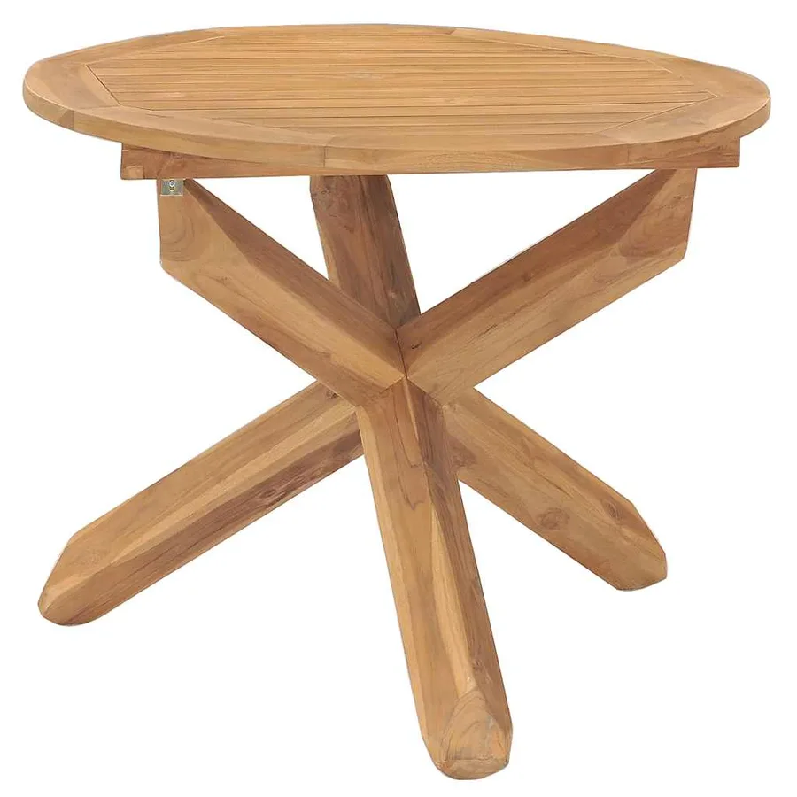 Ensemble à manger de jardin 5 pcs Bois de teck massif - 4