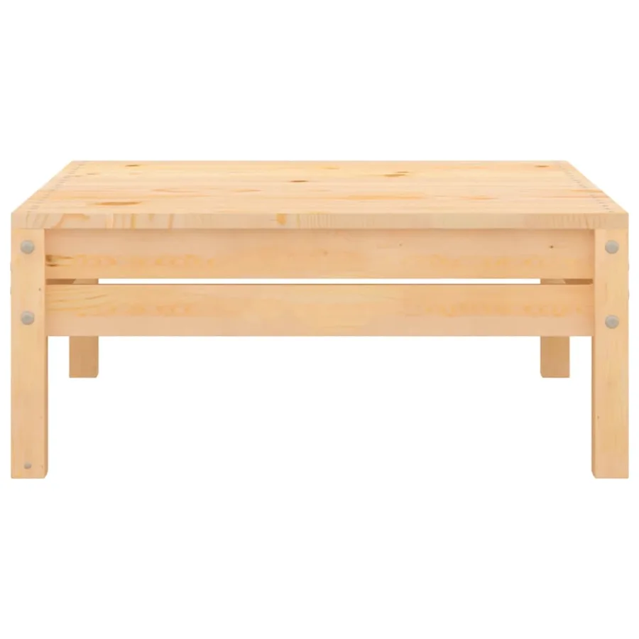 Salon de jardin 3 pcs Bois de pin massif - 8