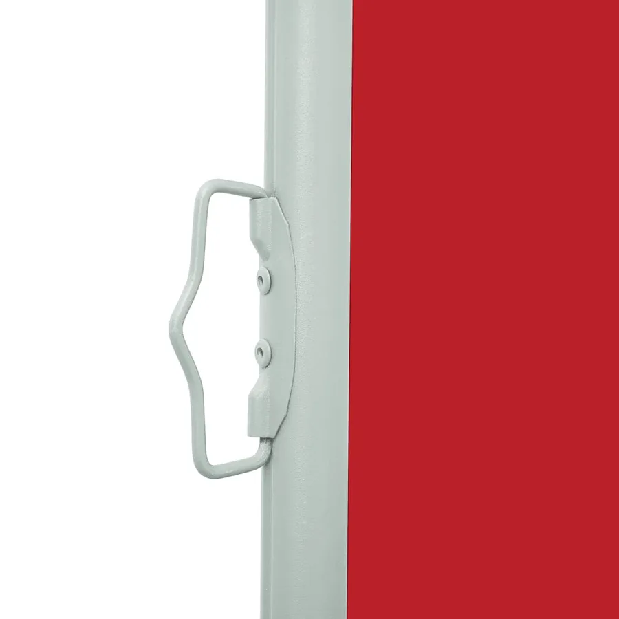 Auvent latéral rétractable de patio 170x300 cm Rouge - 10