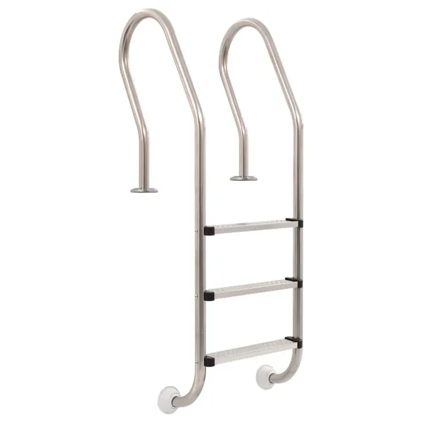 Échelle de piscine à 3 échelons Acier inoxydable 304 120 cm