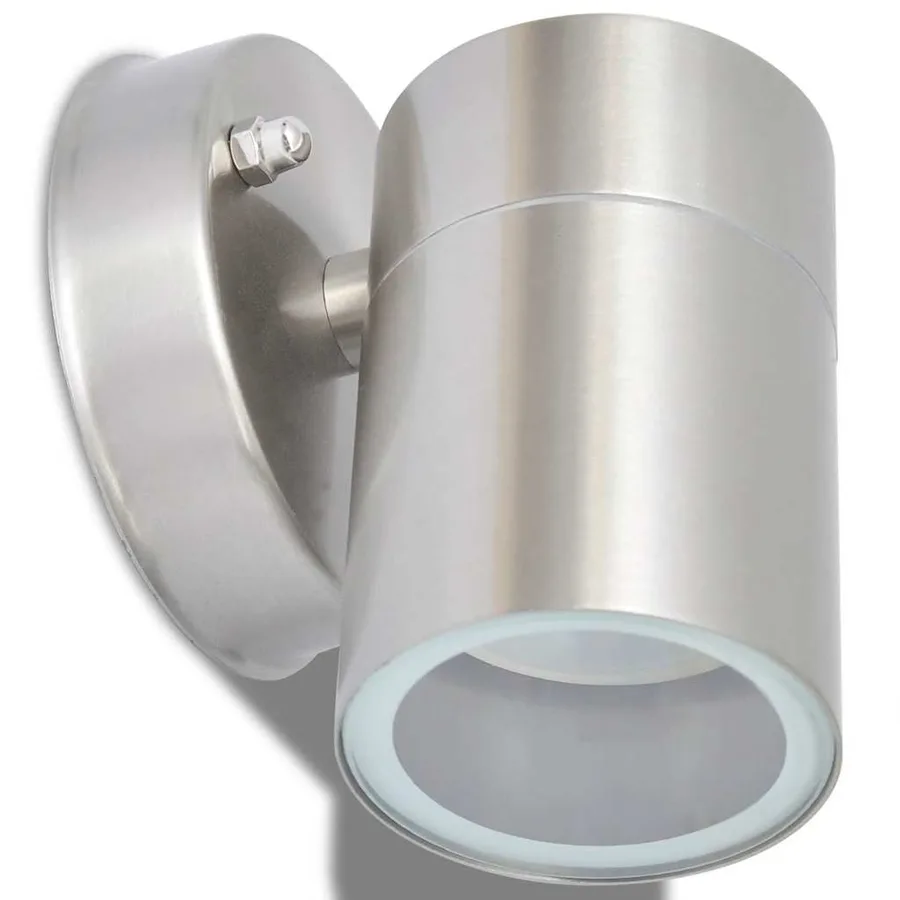 Applique murale LED d'extérieur 2 pcs Acier - 4