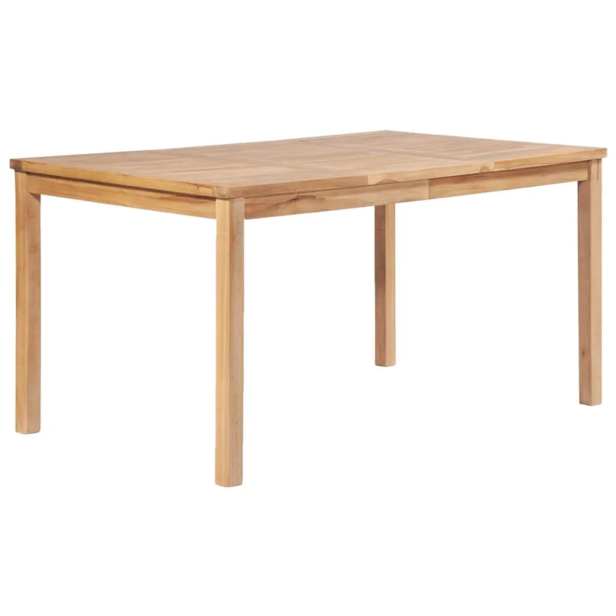 Ensemble à manger de jardin 4 pcs Bois de teck massif - 10