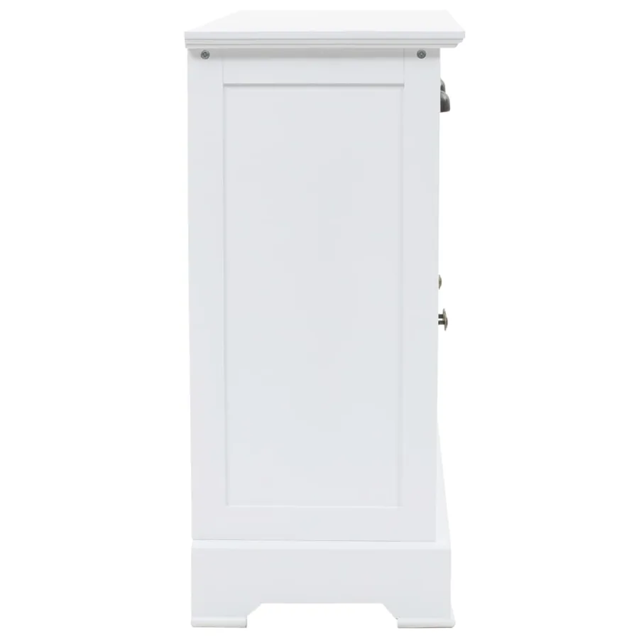 Buffet avec 3 portes MDF et Bois de pin 105x35x77,5 cm - 3