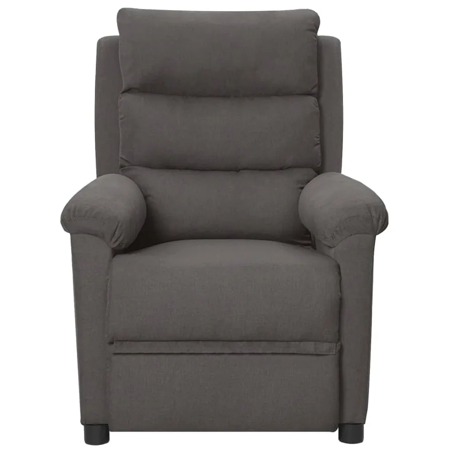 Fauteuil inclinable électrique Gris foncé Tissu - 3