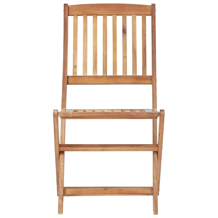 Ensemble de bistro 4 pcs Bois d'acacia solide - 13