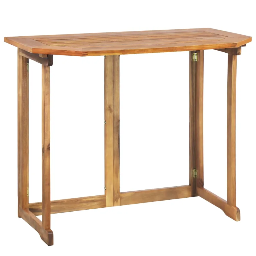 Ensemble de bistro 4 pcs Bois d'acacia solide - 3
