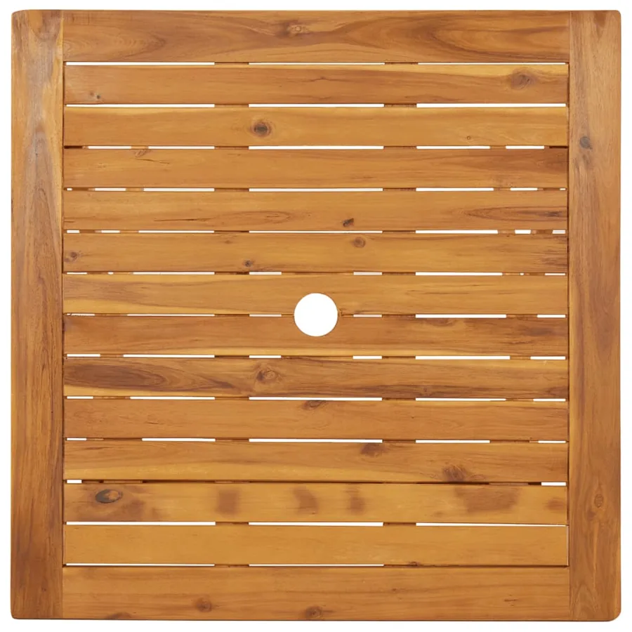 Ensemble à manger de jardin pliable 3 pcs Bois d'acacia solide - 6