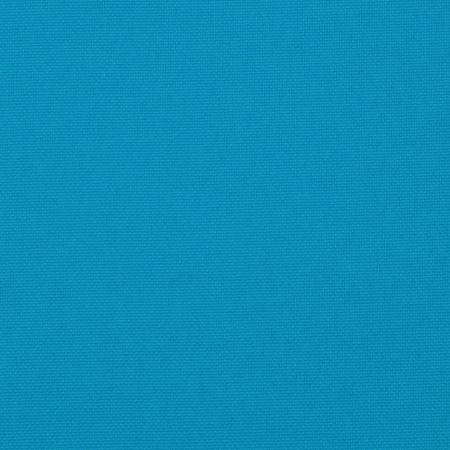 Coussins de chaise de jardin à dossier haut lot de 2 bleu tissu - 9