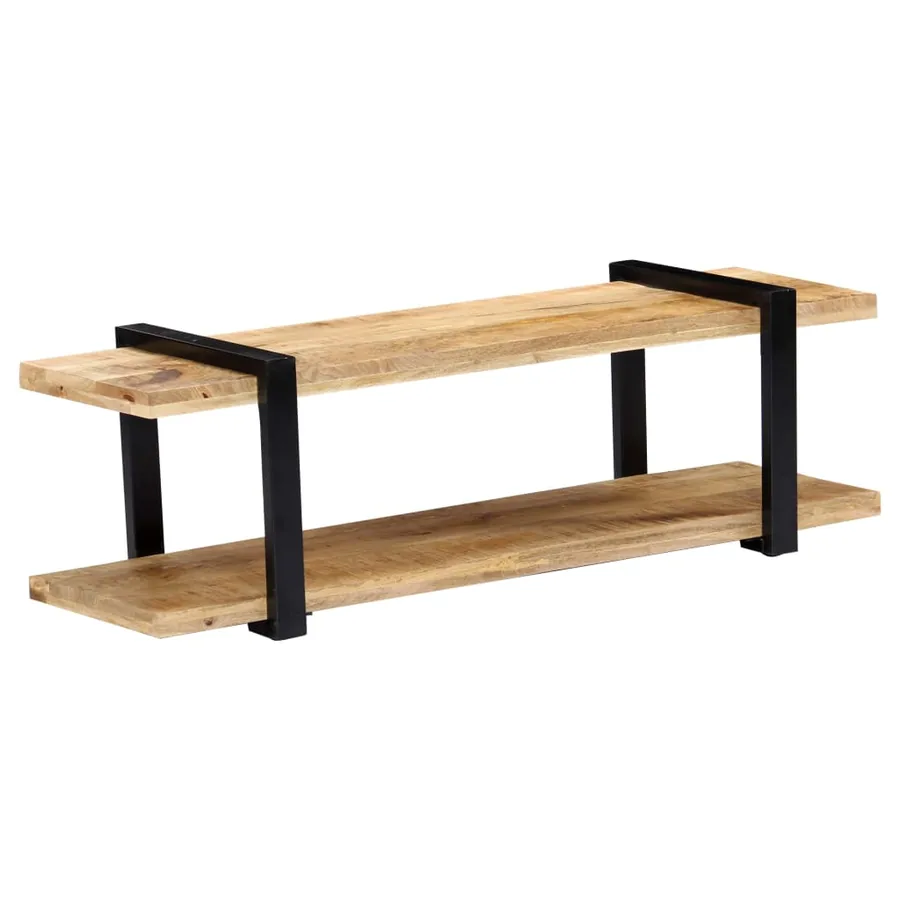 Meuble TV 247885 cm Bois de manguier massif - 10