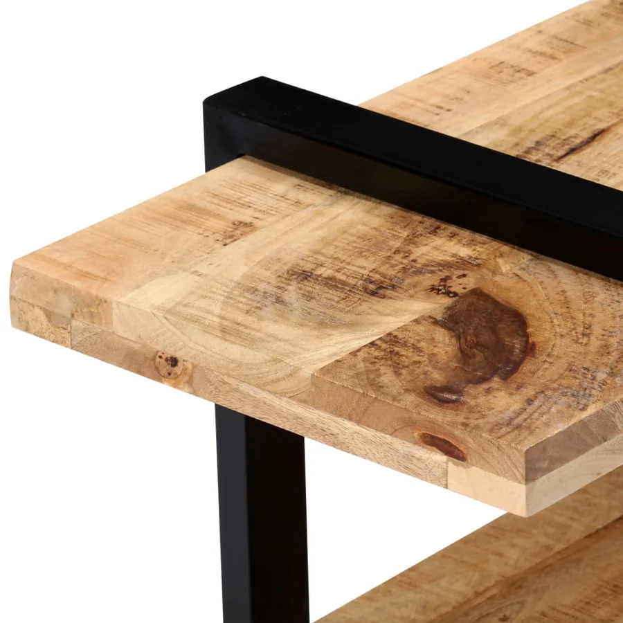 Meuble TV 247885 cm Bois de manguier massif - 4