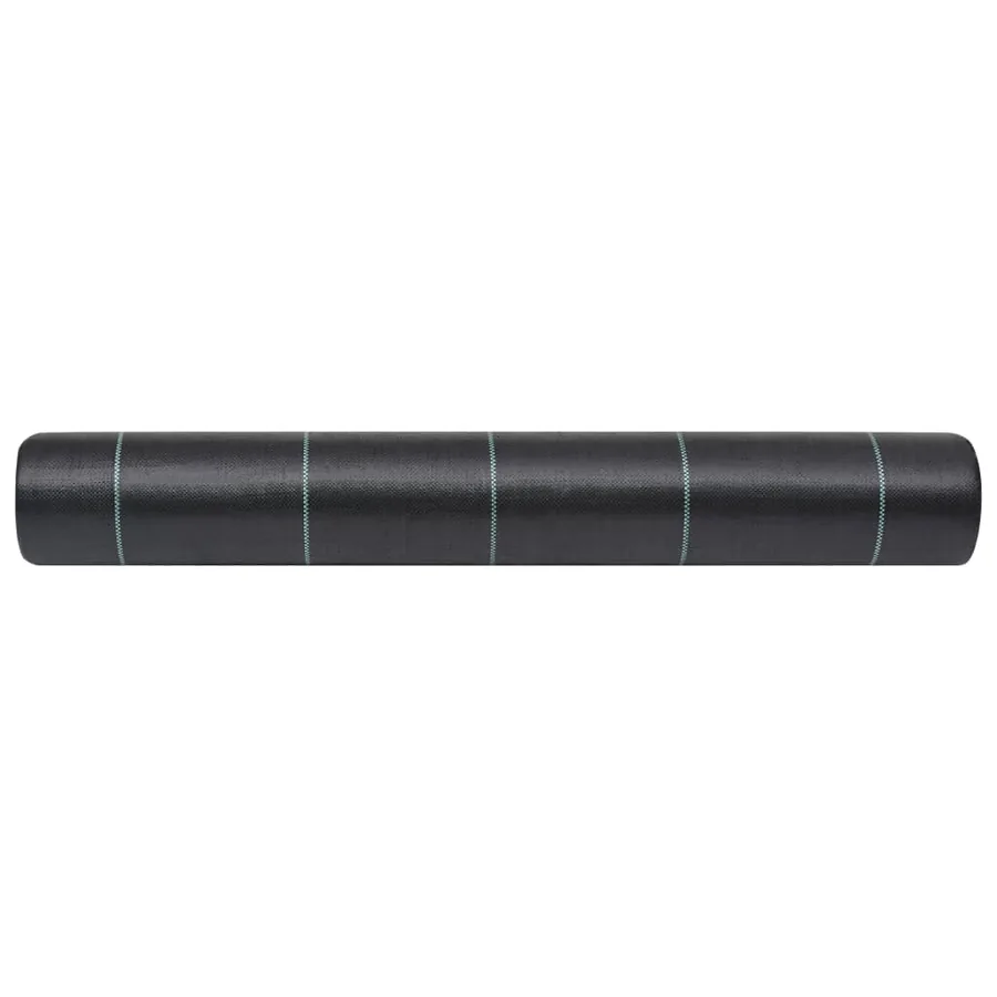 Toile de paillage Noir 2x100 m PP - 4