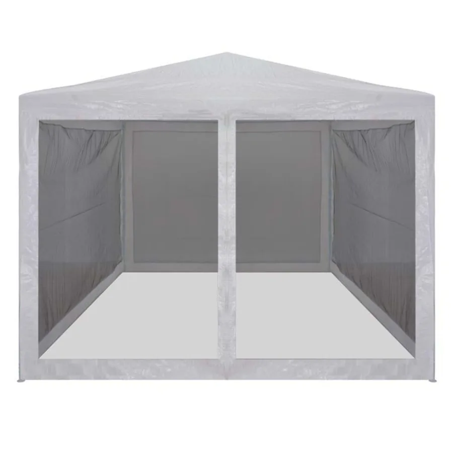 Tente de réception avec 4 parois en maille 3 x 3 m - 2