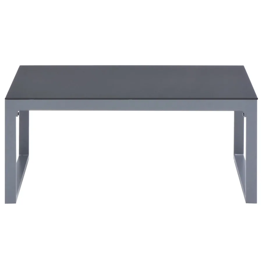Table basse 90x50x40 cm Aluminium - 2