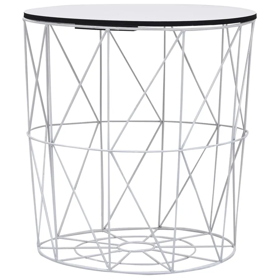 Table basse 3 pcs Blanc - 3