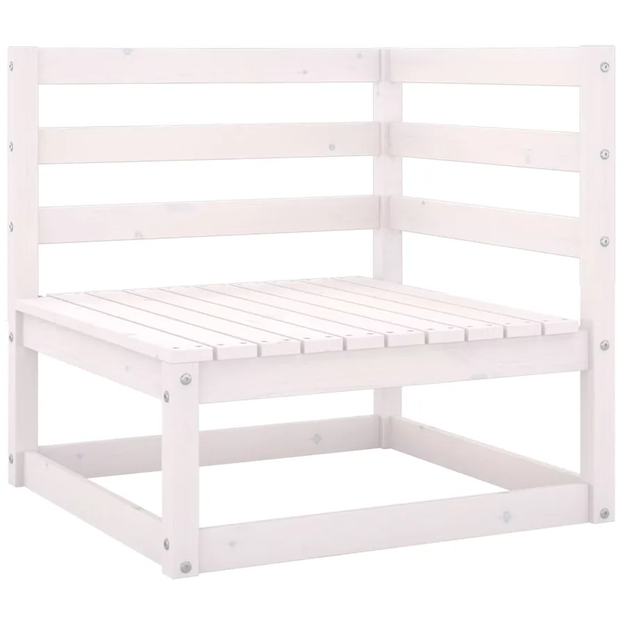 Salon de jardin 6 pcs avec coussins Bois de pin massif - 4