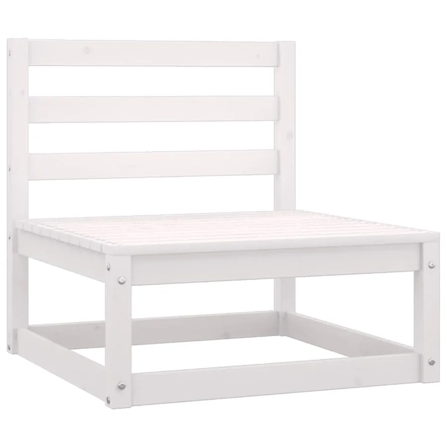 Salon de jardin 6 pcs avec coussins Bois de pin massif - 5