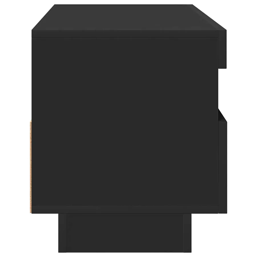Meuble TV avec lumières LED noir 100x35x40 cm - 11