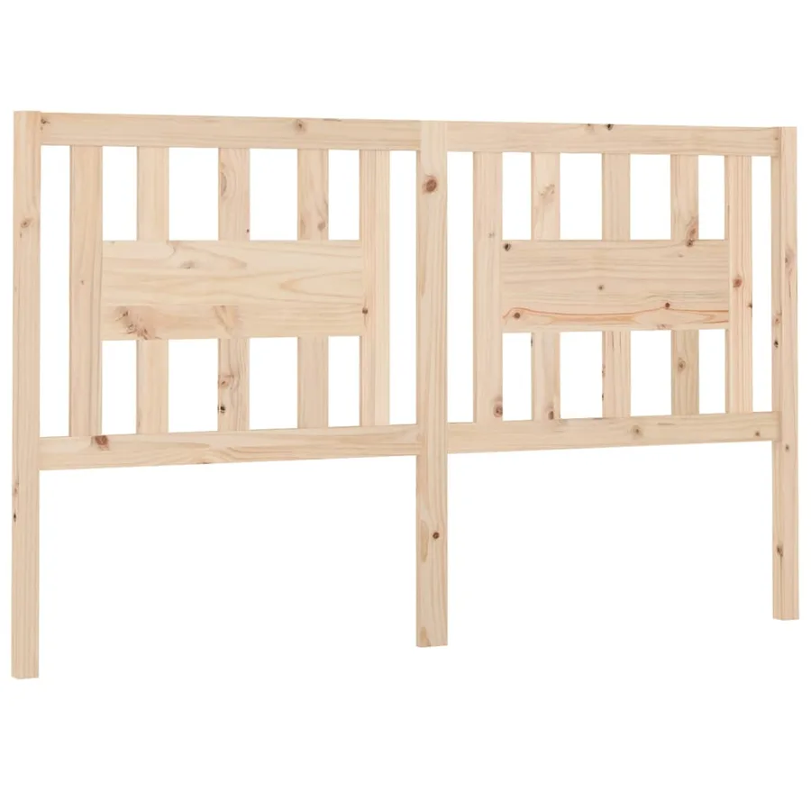 Tête de lit 166x4x100 cm Bois massif de pin - 2