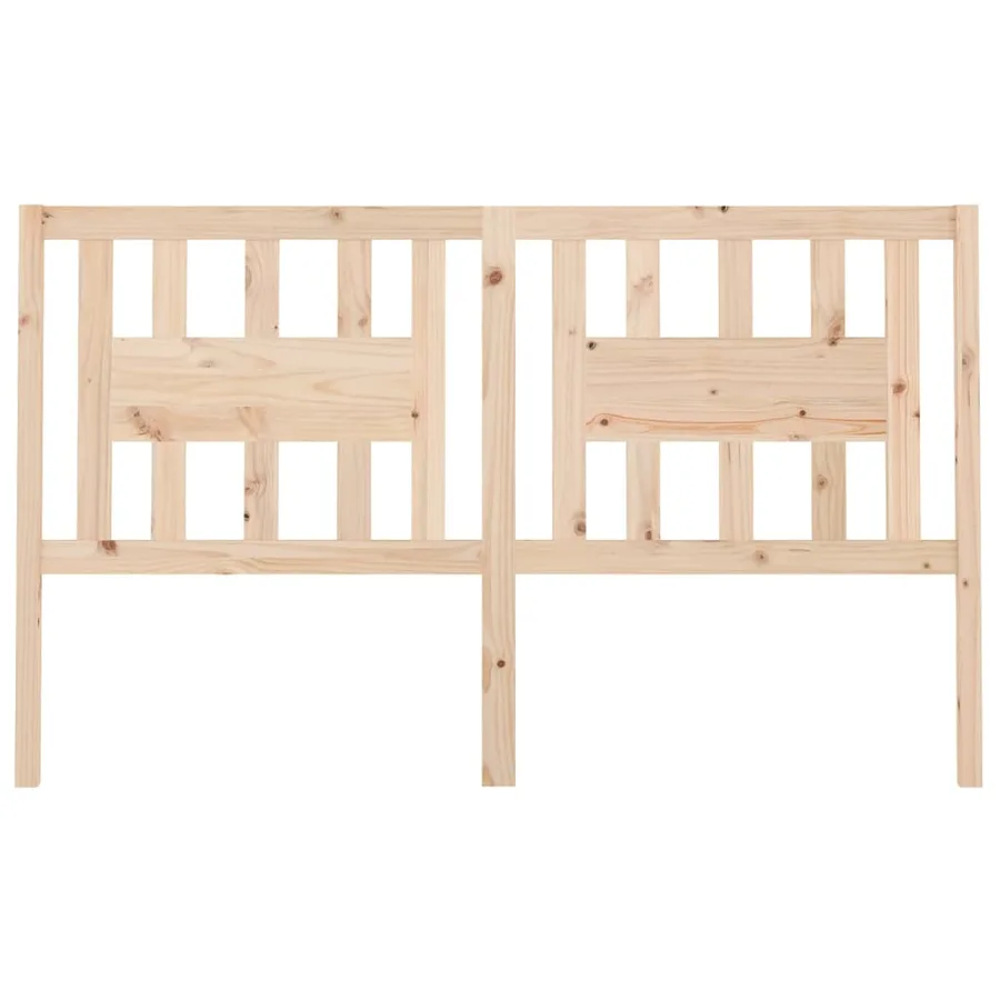 Tête de lit 166x4x100 cm Bois massif de pin - 3